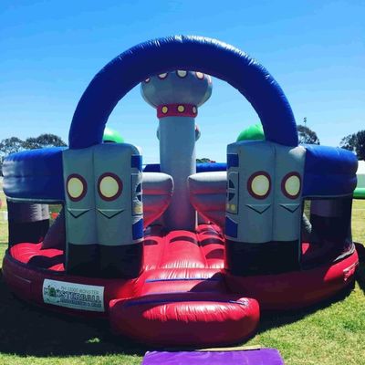 Express-Flugversand Custom Cartoon aufblasbare Rutsche mit Spaß und weltweiter Lieferung