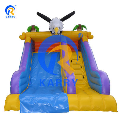 Kinder Spielplatz aufblasbarer Aussteiger-Slide-Combo mit Super-breiten Spur und Wasser-Funktion