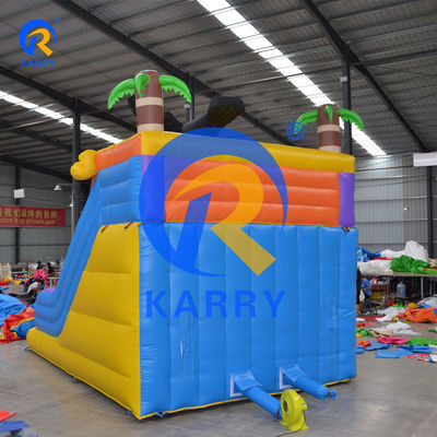 Kinder Spielplatz aufblasbarer Aussteiger-Slide-Combo mit Super-breiten Spur und Wasser-Funktion