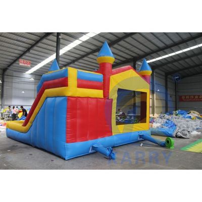 Commercial Grade aufblasbare Türsteher Schloss-Slide-Combo für Spaß Party-Entertainment
