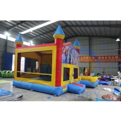 Commercial Grade aufblasbare Türsteher Schloss-Slide-Combo für Spaß Party-Entertainment