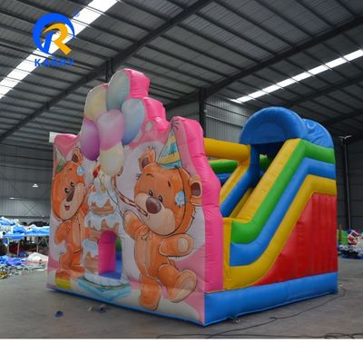 Anpassbarer PVC Aufblaser Mini Cute Bounce House für Kinder EN71/CE zertifiziert