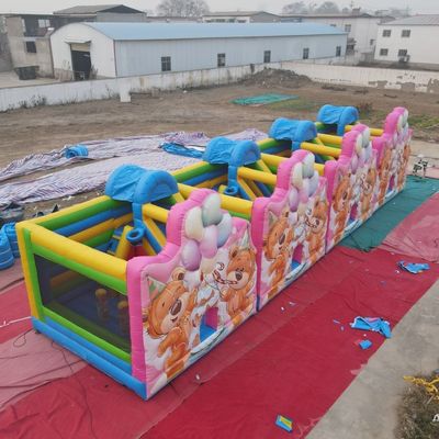 Anpassbarer PVC Aufblaser Mini Cute Bounce House für Kinder EN71/CE zertifiziert