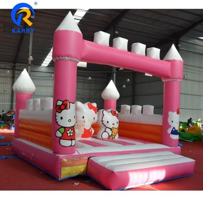 Traditionelles Kitty Castle Bounce House CE Standard Luftbläser und Zubehör enthalten