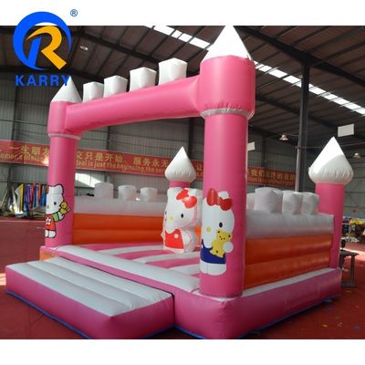 Traditionelles Kitty Castle Bounce House CE Standard Luftbläser und Zubehör enthalten