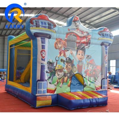 Blower Design aufblasbare Burg Combo-Rutsche für Kinder Paw Dog Patrouillen Sprunghaus