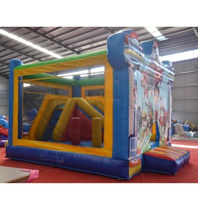 Blower Design aufblasbare Burg Combo-Rutsche für Kinder Paw Dog Patrouillen Sprunghaus