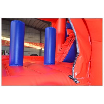 PORTABLE Event Sprungburg mit Rutsche Moonwalk kommerzielle aufblasbare Mario Jumping Combo