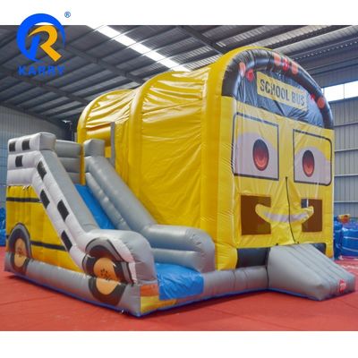 Weißes Sprunghaus aufblasbarer Sprungbouncer mit CE-Standardzubehör Luftbläser