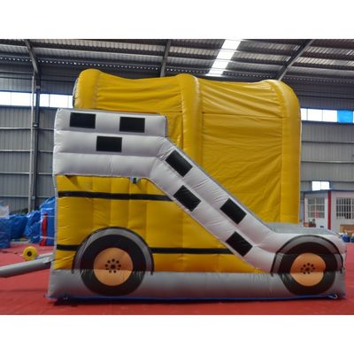 Weißes Sprunghaus aufblasbarer Sprungbouncer mit CE-Standardzubehör Luftbläser