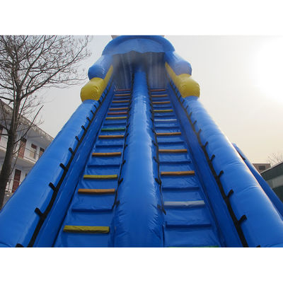 Digitales Drucken Maßgeschneiderte kommerzielle PVC-Platten-Sprung-Wasserrutsche für Kinder und Erwachsene