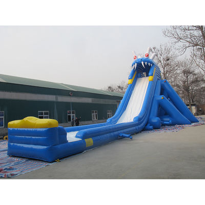 Digitales Drucken Maßgeschneiderte kommerzielle PVC-Platten-Sprung-Wasserrutsche für Kinder und Erwachsene