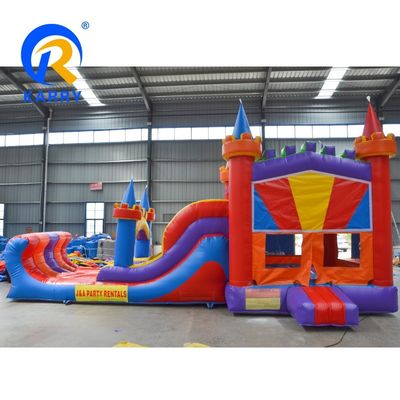 Marvel Comics Sprungburgen Karry Palm Baum Blaue Rutsche Trampolin mit Rutsche