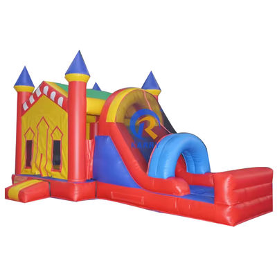 PVC aufblasbarer Jumper Schloss Bouncer Combo für Unisex Party Business Moonwalk