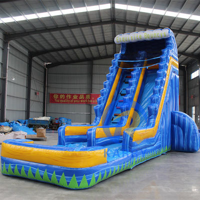 CE 220v-240v oder 110v-120v individuell angepasste Größe aufblasbare Wasserrutsche für Sommerparty-Spaß