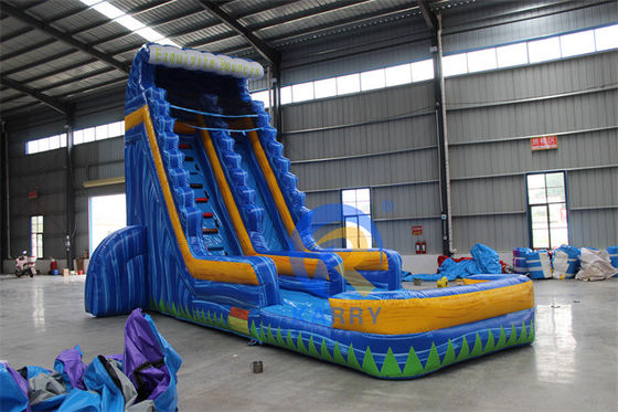 CE 220v-240v oder 110v-120v individuell angepasste Größe aufblasbare Wasserrutsche für Sommerparty-Spaß