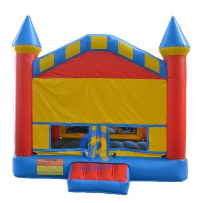 Custom Logo Druck aufblasbares Sprunghaus für Kinderparty im Kindervergnügungspark