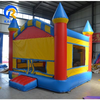 Custom Logo Druck aufblasbares Sprunghaus für Kinderparty im Kindervergnügungspark