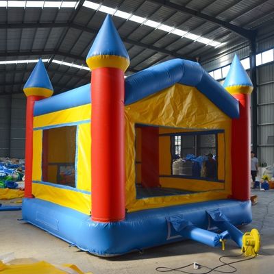 Custom Logo Druck aufblasbares Sprunghaus für Kinderparty im Kindervergnügungspark
