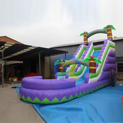 Aufblasbare Kinderrutsche 17FT H Aufblasbare Wasserrutsche für Einkaufszentren