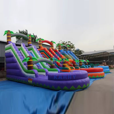 Aufblasbare Kinderrutsche 17FT H Aufblasbare Wasserrutsche für Einkaufszentren