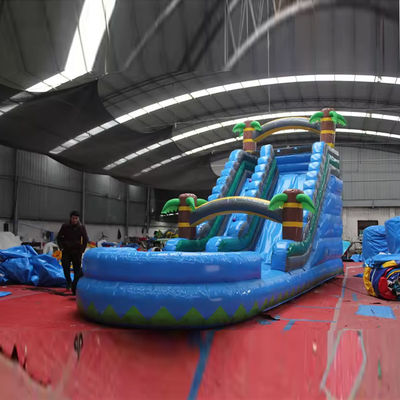 Aufblasbare Kinderrutsche 17FT H Aufblasbare Wasserrutsche für Einkaufszentren