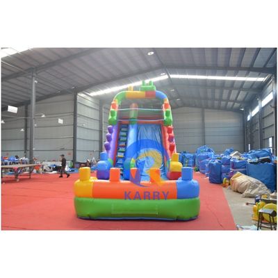 Commercial Inflatable City Slide CE Bläser Reparatur für Erwachsene Spielplatz enthalten