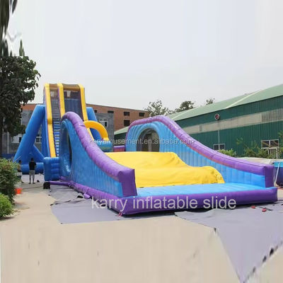 Große aufblasbare Drop Kick Slide für Erwachsene PVC Material Personalisierte Auswahl