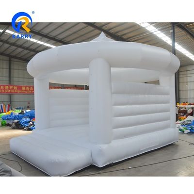 Hochzeitsbouncer House und Slide Combo PORTABLE aufblasbare Sprungburg Party für das Event