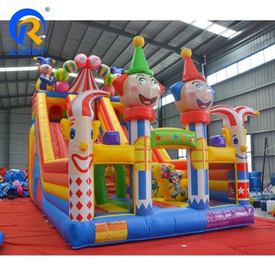 Outdoor-Kinderparty aufblasbare Sprungburg mit Schieberegler aufblasbar Ja Optional Größen