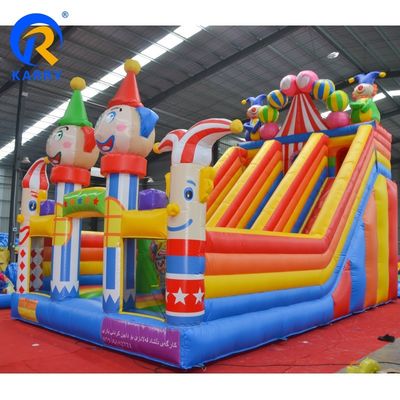 Outdoor-Kinderparty aufblasbare Sprungburg mit Schieberegler aufblasbar Ja Optional Größen