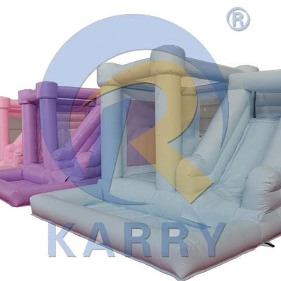 Versandweg Über See/über die Luft Hochzeitsdekoration Aufblasbares Sprunghaus mit Schieberegler