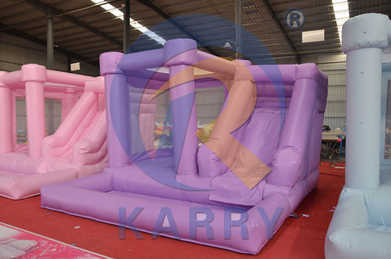 Versandweg Über See/über die Luft Hochzeitsdekoration Aufblasbares Sprunghaus mit Schieberegler