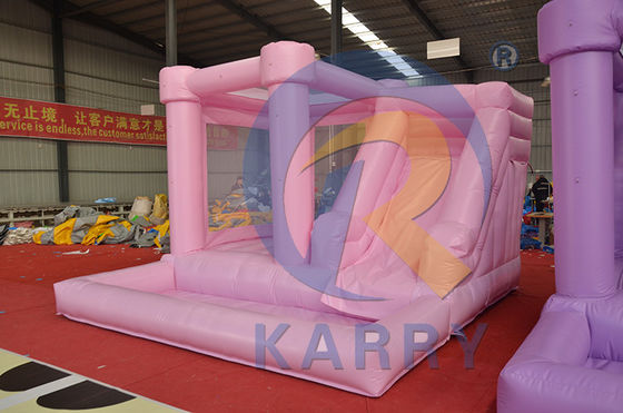 Versandweg Über See/über die Luft Hochzeitsdekoration Aufblasbares Sprunghaus mit Schieberegler