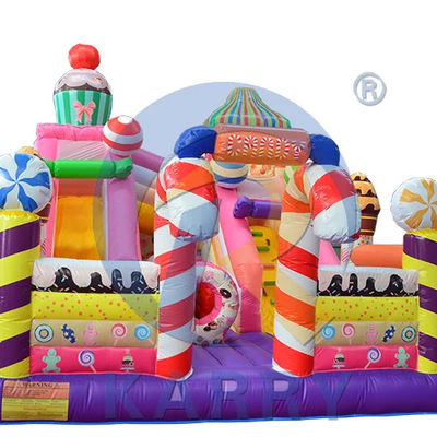 Aufblasbares Schloss Sprunghaus Wasserrutsche Kombination für Kinderspiel
