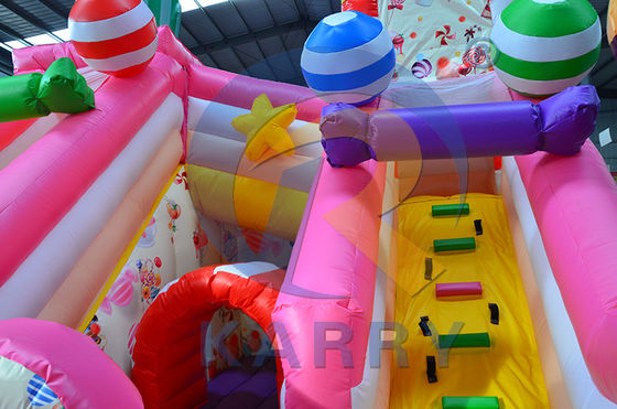 Aufblasbares Schloss Sprunghaus Wasserrutsche Kombination für Kinderspiel