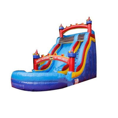 Maximalkapazität 100-500 kg Freiraum über dem Boden Pool Wasserrutsche mit Pool und Blaser