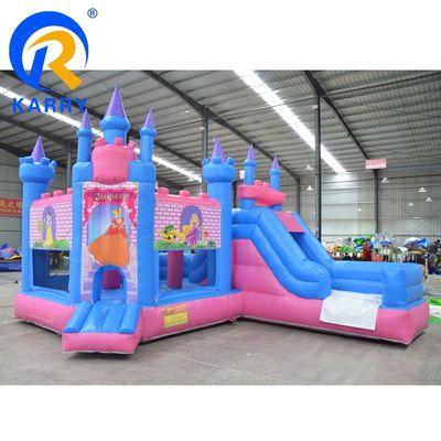 Prinzessin Party Schloss Jumper Aufblasbare Moonwalk Bouncer für aktive Unterhaltung