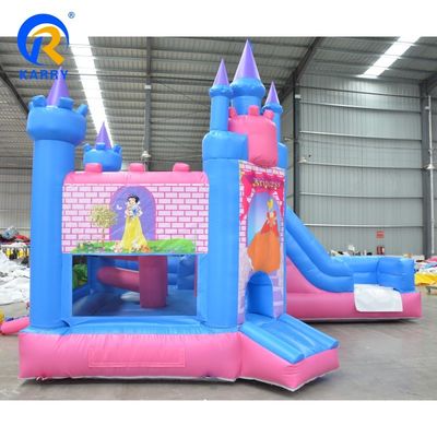 Prinzessin Party Schloss Jumper Aufblasbare Moonwalk Bouncer für aktive Unterhaltung