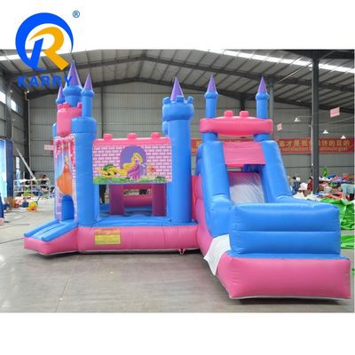 Prinzessin Party Schloss Jumper Aufblasbare Moonwalk Bouncer für aktive Unterhaltung