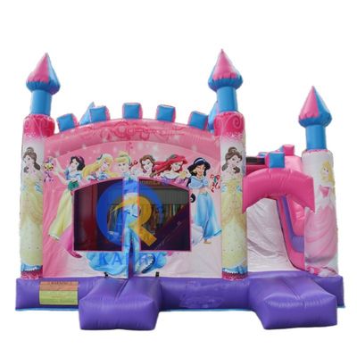 Outdoor aufblasbarer Türsteher für Kinder beliebte Mädchen Prinzessin Springende Burg Jumper
