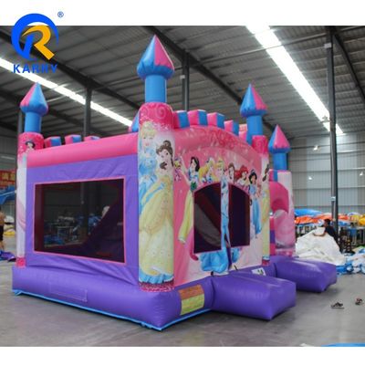 Outdoor aufblasbarer Türsteher für Kinder beliebte Mädchen Prinzessin Springende Burg Jumper