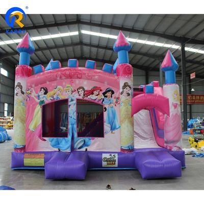 Outdoor aufblasbarer Türsteher für Kinder beliebte Mädchen Prinzessin Springende Burg Jumper
