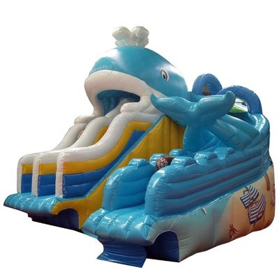 Digitales Drucken Baby Kinder Aufblasbare Dubai Wasserrutsche mit maximaler Kapazität 100-500kg