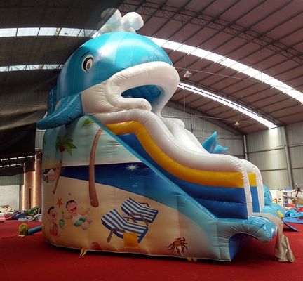 Digitales Drucken Baby Kinder Aufblasbare Dubai Wasserrutsche mit maximaler Kapazität 100-500kg
