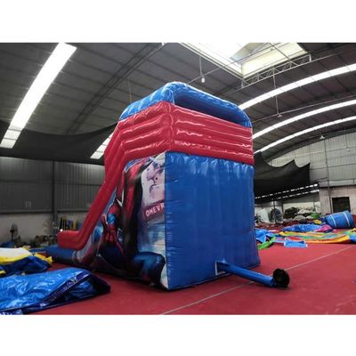 Platon-PVC-Plattenmaterial Eigenschaften Großer Spiderman aufblasbarer Aussteiger Trockenrutsche