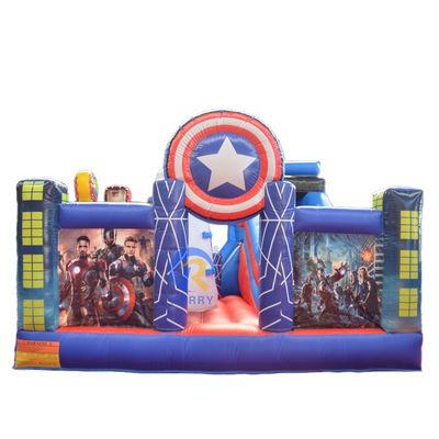 EN71/CE Zertifizierte Unterhaltung aufblasbare Burg für Kinder Party Vermietung PVC Material