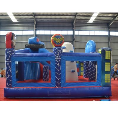 EN71/CE Zertifizierte Unterhaltung aufblasbare Burg für Kinder Party Vermietung PVC Material
