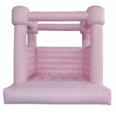 Geschlecht Unisex Portable Custom Wedding Pink Aufblasbares Sprungschloss Kleinkind-Springer
