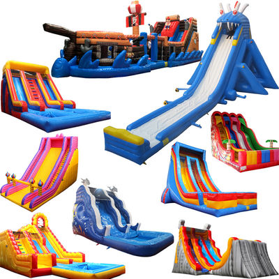 Wasserhaus Garten Mini Bounce Pvc Mario Freistehendes Pool Zeichentrickfigur Aufblasbares Bounce House mit Rutsche
